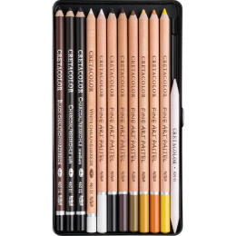 Eagle Ensemble de dessin 12 pièces dans le groupe Stylos / Crayons d'artistes / Crayons pastels chez Pen Store (135655)