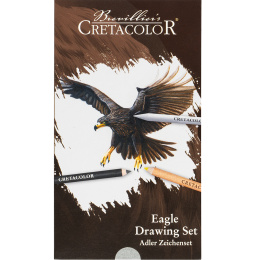 Eagle Ensemble de dessin 12 pièces dans le groupe Stylos / Crayons d'artistes / Crayons pastels chez Pen Store (135655)