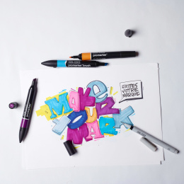 Promarker Modern Lettering Wallet Lot de 25 dans le groupe Stylos / Crayons d'artistes / Feutres d'illustrations chez Pen Store (135657)