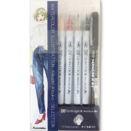 Clean Color Real Brush Illustration 1 set Lot de 8 dans le groupe Stylos / Crayons d'artistes / Feutres pinceaux chez Pen Store (135665)