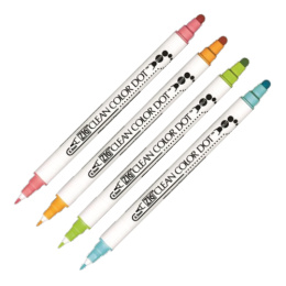 Clean Color DOT Pen set Lot de 4 dans le groupe Stylos / Crayons d'artistes / Feutres d'illustrations chez Pen Store (135667)