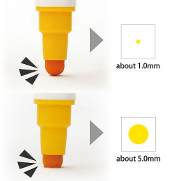 Clean Color DOT Pen set Lot de 4 dans le groupe Stylos / Crayons d'artistes / Feutres d'illustrations chez Pen Store (135667)