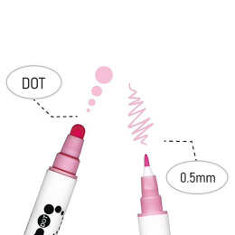 Clean Color DOT Pen set Lot de 4 dans le groupe Stylos / Crayons d'artistes / Feutres d'illustrations chez Pen Store (135667)