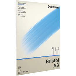 Bristol Paper A3 dans le groupe Papiers & Blocs / Bloc Artiste / Bloc dessin chez Pen Store (135670)