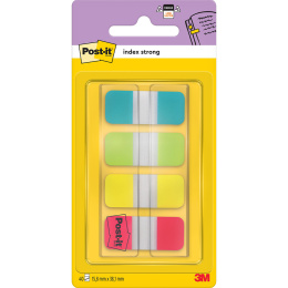 Onglets Post-it Index 15,8 x 38,1 mm Strong, 4 couleurs dans le groupe Papiers & Blocs / Écrire et consigner / Post-it et blocs-notes chez Pen Store (135699)
