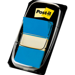 Onglets Post-it Index 25,4 x 43,2 mm Bleu dans le groupe Papiers & Blocs / Écrire et consigner / Post-it et blocs-notes chez Pen Store (135702)