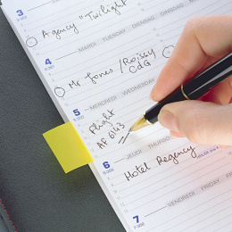 Onglets Post-it Index 25,4 x 43,2 mm Jaune dans le groupe Papiers & Blocs / Écrire et consigner / Post-it et blocs-notes chez Pen Store (135704)