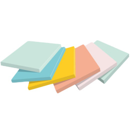 Post-it 76x127 Mélange de couleurs Beachside pack de 6 dans le groupe Papiers & Blocs / Écrire et consigner / Post-it et blocs-notes chez Pen Store (135710)