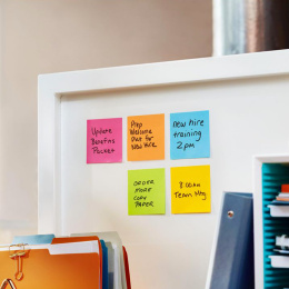 Post-it Super Sticky 76x127 Mélange de couleurs Energetic pack de 6 dans le groupe Papiers & Blocs / Écrire et consigner / Post-it et blocs-notes chez Pen Store (135711)