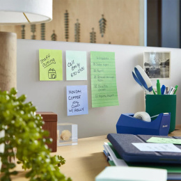 Post-it Super Sticky 76x127 Mélange de couleurs Oasis pack de 5 dans le groupe Papiers & Blocs / Écrire et consigner / Post-it et blocs-notes chez Pen Store (135717)