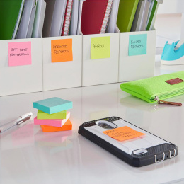 Post-it Super Sticky 47,6x47,6 Mélange de couleurs Cosmic pack de 12 dans le groupe Papiers & Blocs / Écrire et consigner / Post-it et blocs-notes chez Pen Store (135730)