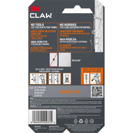 Claw Crochet pour cadre sur plaque de plâtre 30 kg lot de 2 dans le groupe Loisirs créatifs / Organiser / Cadres / Système de suspension pour cadres chez Pen Store (135739)