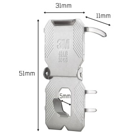Claw Crochet pour cadre sur plaque de plâtre 30 kg lot de 2 dans le groupe Loisirs créatifs / Organiser / Cadres / Système de suspension pour cadres chez Pen Store (135739)