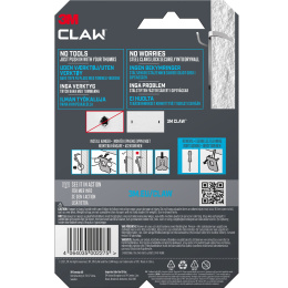 Claw Crochet pour cadre sur plaque de plâtre 7 kg lot de 4 dans le groupe Loisirs créatifs / Organiser / Cadres / Système de suspension pour cadres chez Pen Store (135741)
