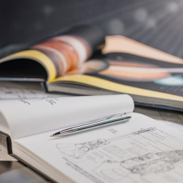 Vortex Chrome dans le groupe Stylos / Stylo haute de gamme / Stylo à bille chez Pen Store (135767)