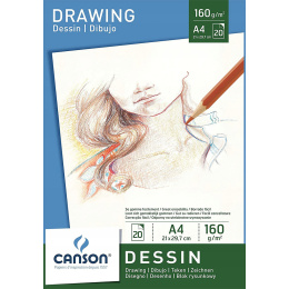 Bloc de dessin 160g A4 dans le groupe Papiers & Blocs / Bloc Artiste / Bloc dessin chez Pen Store (135780)