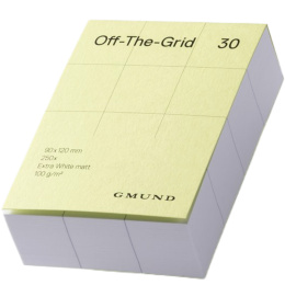 Off-The-Grid 30 - Lime dans le groupe Papiers & Blocs / Écrire et consigner / Blocs-notes chez Pen Store (135786)