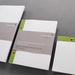 Craftsman Sketchbook A4 - Olivine dans le groupe Papiers & Blocs / Bloc Artiste / Cahiers d'esquisses chez Pen Store (135790)