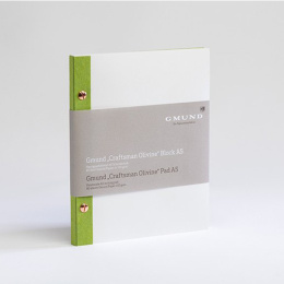 Craftsman Sketchbook A5 - Olivine dans le groupe Papiers & Blocs / Bloc Artiste / Cahiers d'esquisses chez Pen Store (135791)