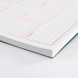 Letterpress Weekly Planner dans le groupe Papiers & Blocs / Écrire et consigner / Post-it et blocs-notes chez Pen Store (135794)