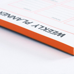 Letterpress Weekly Planner dans le groupe Papiers & Blocs / Écrire et consigner / Post-it et blocs-notes chez Pen Store (135794)