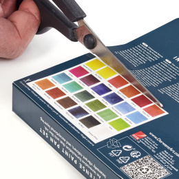Inktense Peinture aquarelle 24 demi-godets dans le groupe Matériels d'artistes / Couleurs de l'artiste / Peinture aquarelle / Aquarelle en godet chez Pen Store (135795)
