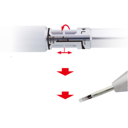 Porte-mine MS01 0,3 mm Bleu dans le groupe Stylos / Écrire / Porte-mines chez Pen Store (135823)