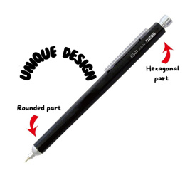 GS01 Gel Roller 0,7 mm Argent dans le groupe Stylos / Écrire / Stylos encre gel chez Pen Store (135826)