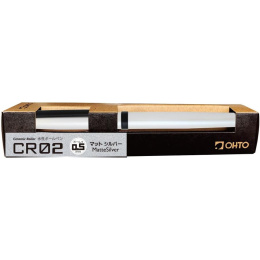 CR02 Gel Roller Argent dans le groupe Stylos / Stylo haute de gamme / Roller chez Pen Store (135832)