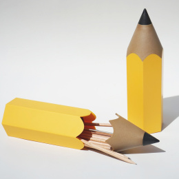 Porte-stylo Crayon à papier Jaune dans le groupe Loisirs créatifs / Organiser / Bureau à domicile chez Pen Store (135848)