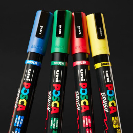 Posca Brush PC-5BR lot de 16 dans le groupe Stylos / Crayons d'artistes / Feutres d'illustrations chez Pen Store (135921)