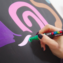 Posca Brush PC-5BR lot de 16 dans le groupe Stylos / Crayons d'artistes / Feutres d'illustrations chez Pen Store (135921)