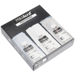 PRIMAcryl Peinture acrylique 35 ml Blanc ensemble de 3 dans le groupe Matériels d'artistes / Couleurs de l'artiste / Peinture acrylique chez Pen Store (136015)