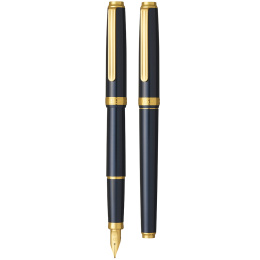 BISO Stylo-plume Nebula Black dans le groupe Stylos / Stylo haute de gamme / Stylo à plume chez Pen Store (136077_r)