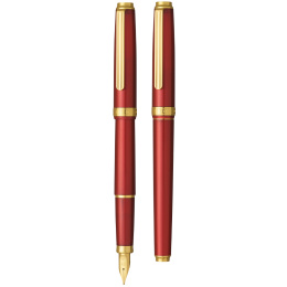 BISO Stylo-plume Flame Red dans le groupe Stylos / Stylo haute de gamme / Stylo à plume chez Pen Store (136079_r)