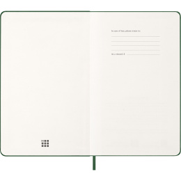 Calendrier 12M Daily 2026 Hardcover Large Myrtle Green dans le groupe Papiers & Blocs / Calendriers et agendas / Calendriers 12 mois chez Pen Store (136083)