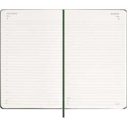 Calendrier 12M Daily 2026 Hardcover Large Myrtle Green dans le groupe Papiers & Blocs / Calendriers et agendas / Calendriers 12 mois chez Pen Store (136083)