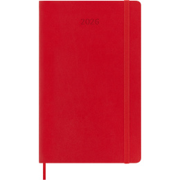 Calendrier 12M Daily 2026 Softcover Large Red dans le groupe Papiers & Blocs / Calendriers et agendas / Calendriers 12 mois chez Pen Store (136085)