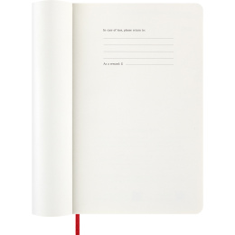 Calendrier 12M Daily 2026 Softcover Large Red dans le groupe Papiers & Blocs / Calendriers et agendas / Calendriers 12 mois chez Pen Store (136085)