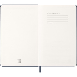 Calendrier 12M Daily 2026 Hardcover Large Sapphire Blue dans le groupe Papiers & Blocs / Calendriers et agendas / Calendriers 12 mois chez Pen Store (136086)