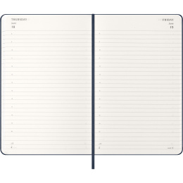 Calendrier 12M Daily 2026 Hardcover Large Sapphire Blue dans le groupe Papiers & Blocs / Calendriers et agendas / Calendriers 12 mois chez Pen Store (136086)