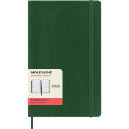 Calendrier 12M Daily 2026 Softcover Large Myrtle Green dans le groupe Papiers & Blocs / Calendriers et agendas / Calendriers 12 mois chez Pen Store (136088)