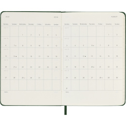 Calendrier 12M Daily 2026 Hardcover Pocket Myrtle Green dans le groupe Papiers & Blocs / Calendriers et agendas / Calendriers 12 mois chez Pen Store (136092)