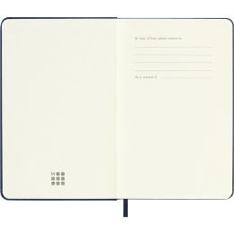 Calendrier 12M Daily 2026 Hardcover Pocket Sapphire Blue dans le groupe Papiers & Blocs / Calendriers et agendas / Calendriers 12 mois chez Pen Store (136095)