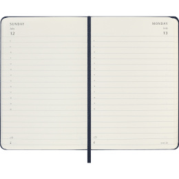 Calendrier 12M Daily 2026 Hardcover Pocket Sapphire Blue dans le groupe Papiers & Blocs / Calendriers et agendas / Calendriers 12 mois chez Pen Store (136095)