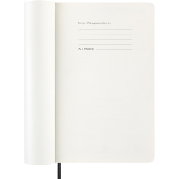 Calendrier 12M Monthly 2026 Softcover Large Black dans le groupe Papiers & Blocs / Calendriers et agendas / Calendriers 12 mois chez Pen Store (136097)