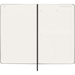 Kalender 12M Weekly Vertical PRO 2026 Hardcover Large Black dans le groupe Papiers & Blocs / Calendriers et agendas / Calendriers 12 mois chez Pen Store (136100)