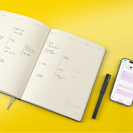 Calendrier 12M M+ Digital Planner Weekly Vertical 2026 XL Black dans le groupe Papiers & Blocs / Calendriers et agendas / Calendriers 12 mois chez Pen Store (136102)