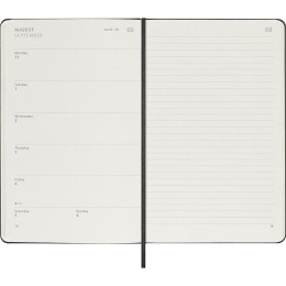 Calendrier 12M M+ Digital Planner Weekly Note 2026 Large Black dans le groupe Papiers & Blocs / Calendriers et agendas / Calendriers 12 mois chez Pen Store (136103)