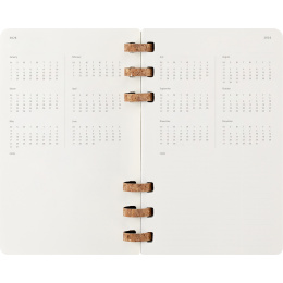 Calendrier 12M Spiral Planner 2026 Large Black dans le groupe Papiers & Blocs / Calendriers et agendas / Calendriers 12 mois chez Pen Store (136104)
